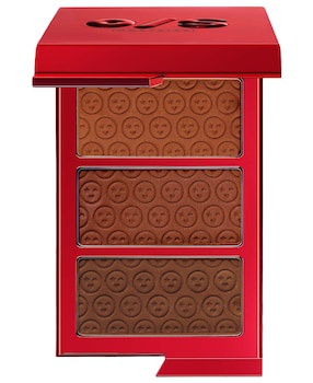 One size Made For Shade Bronze & Sculpt Trio Palette Dark Medium