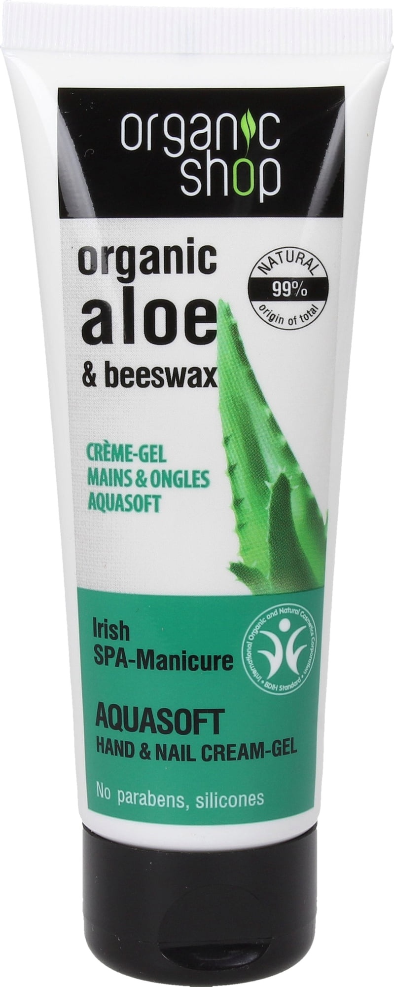 Organic Shop Aquasoft Hand & Nail Cream Oil
