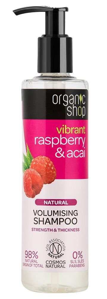 Organic Shop Vibrant Raspberry & Açaí Volumising Shampoo
