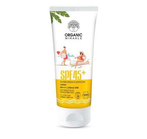 Organic mirakle Sunscreen Everyday Lotion