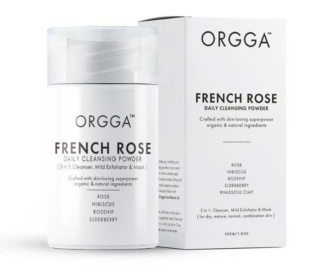 Orgga Malaysia French Rose Cleansing Powder