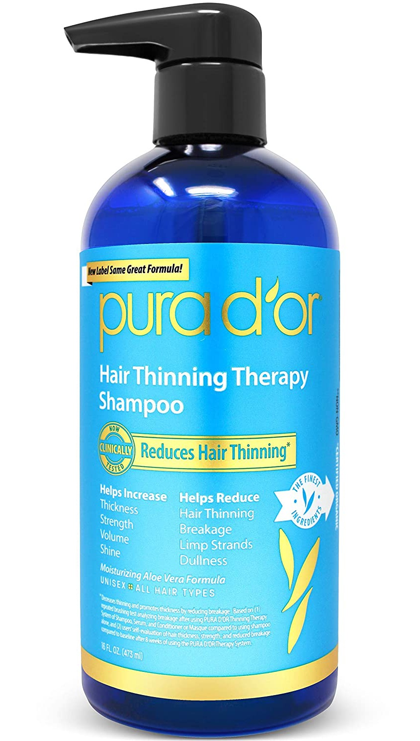PURA D'OR Hair Thinning Therapy Shampoo