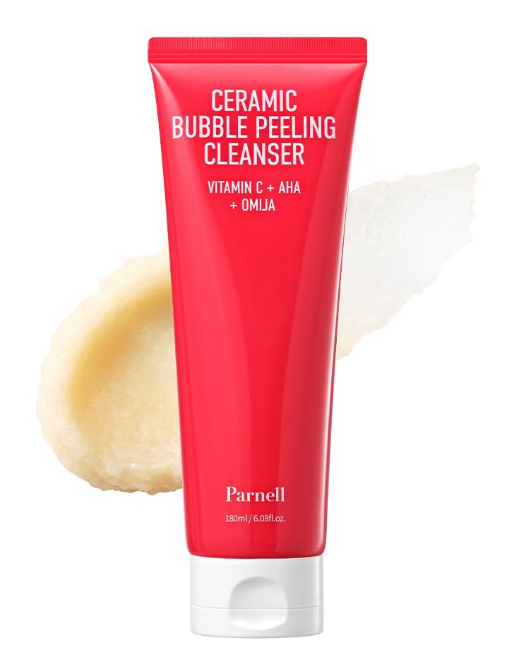 Parnell AHA Omija Ceramic Bubble Peeling Cleanser