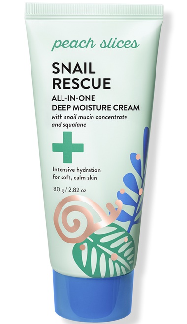 Peach slices Snail Rescue All-in-one Deep Moisture Cream
