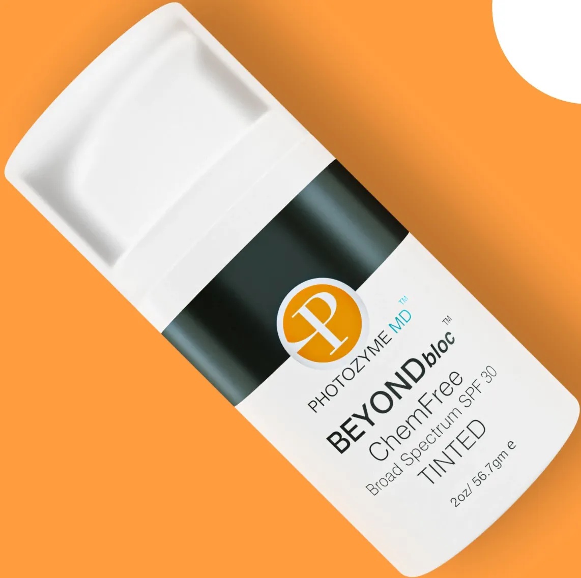 Photozyme Beyondbloc Chemfree Broad Spectrum SPF 30 Tinted