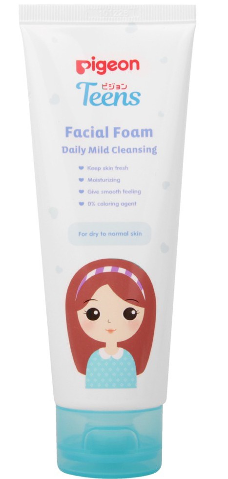 Pigeon Teens Facial Foam Daily Mild Cleansing