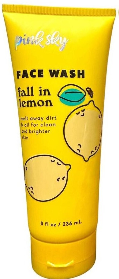 Pink Sky Fall In Lemon Face Wash