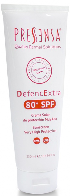 Presensa Defencextra 80 SPF Sun Protection Cream With Very High Sun Filters For UVA/UVB