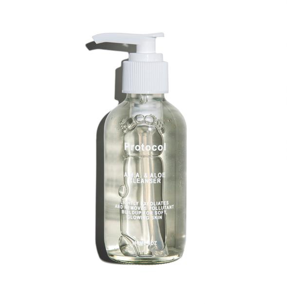 Protocol Double Alpha Hydroxy Cleanser With Green Tea Extract And Aloe
