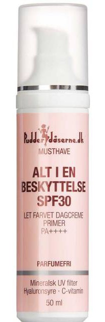 Pudderdåserne Alt I En Beskyttelse SPF 30