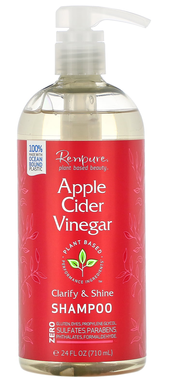 RENPURE Apple Cider Vinegar Clarify + Shine Shampoo