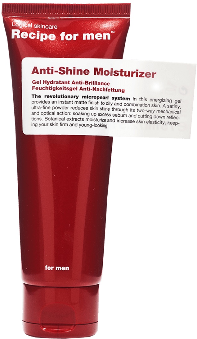 Recipe for men Anti-shine Moisturizer