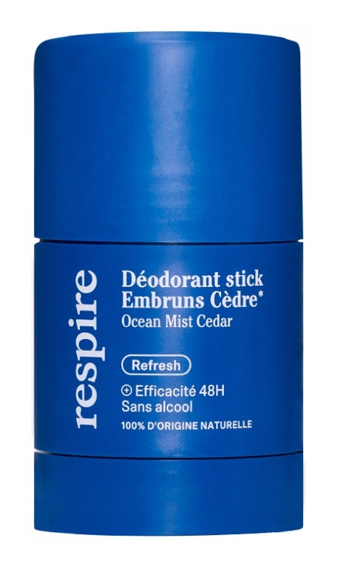 Respire Déodorant Stick Embruns Cèdre