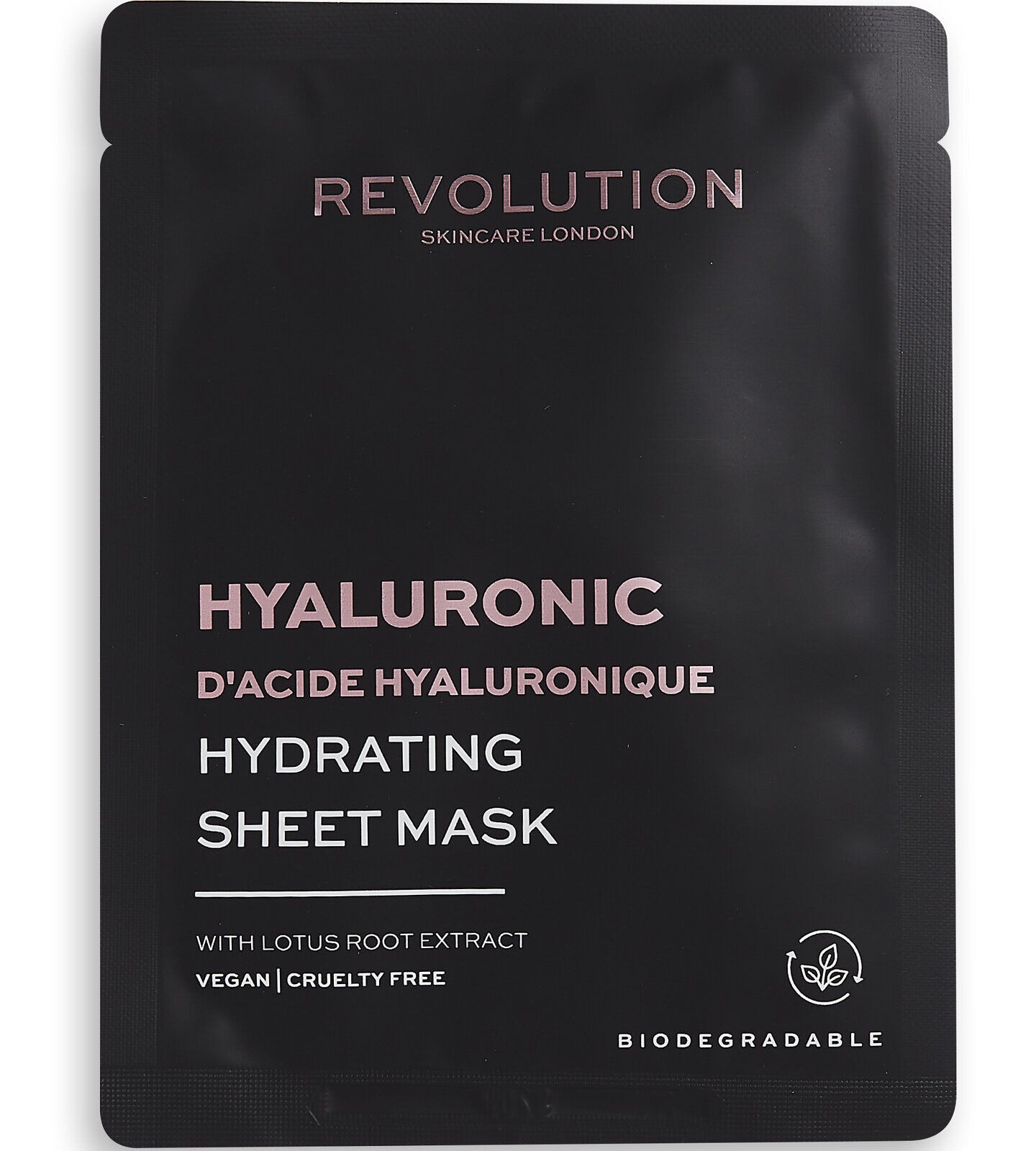 Revolution Skincare Biodegradable Hydrating Hyaluronic Acid Sheet Mask