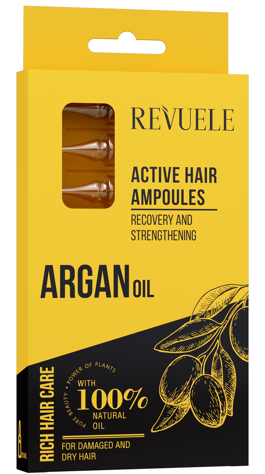 Revuele Argan Oil Active Hair Ampoules