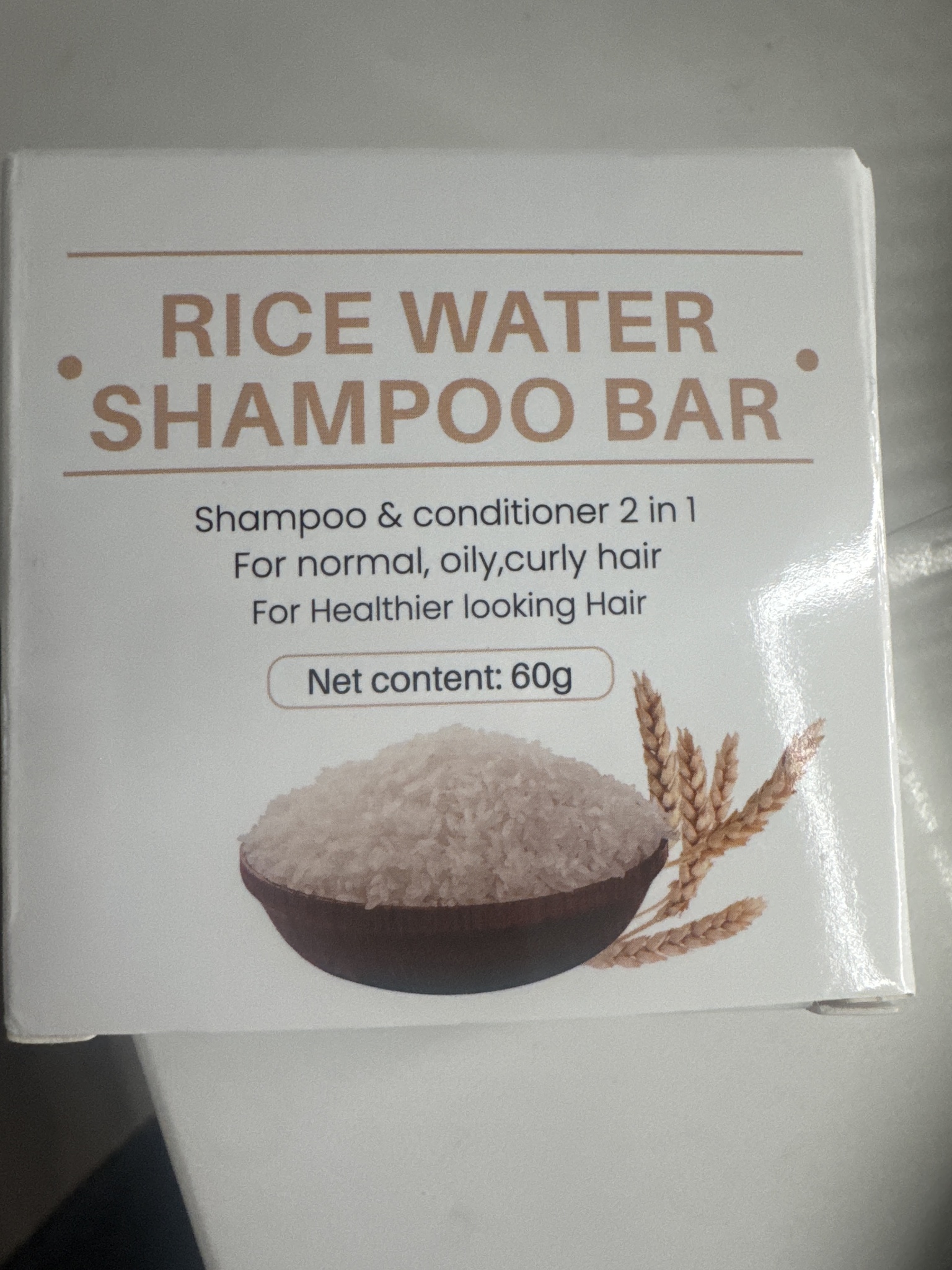 Rice water shampoo bar Shampoo And Conditioner