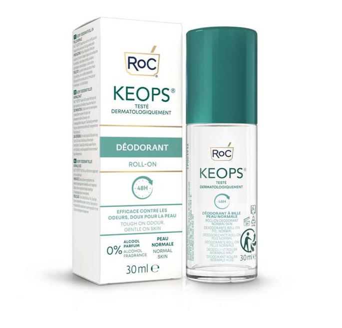 RoC Keops Deodorant Roll On 48h