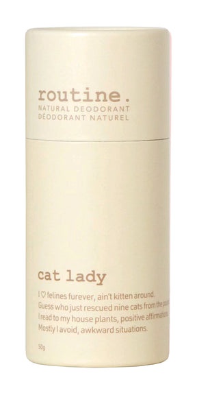 Routine Natural Deodorant (cat Lady)