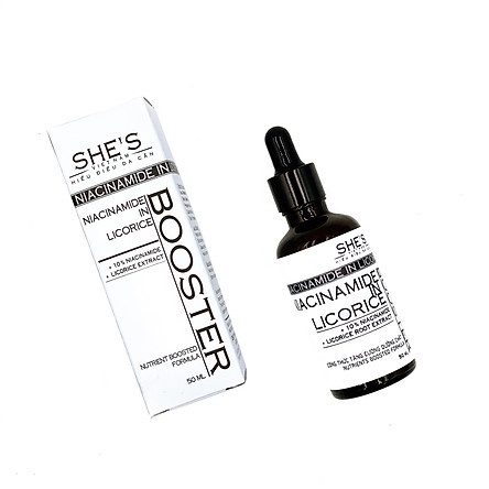 SHE'S Niacinamide In Licorice Extract