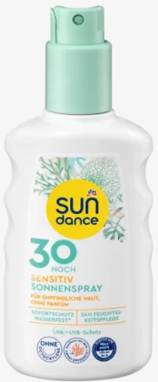 SUNdance SPF 30 Sensitive Sonnenspray