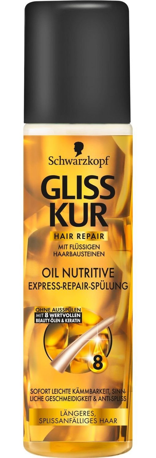 Schwarzkopf Gliss Kur Express Repair Conditioner Oil Nutritive