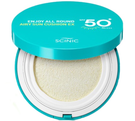 Scinic Enjoy All Round Airy Sun Cushion Ex