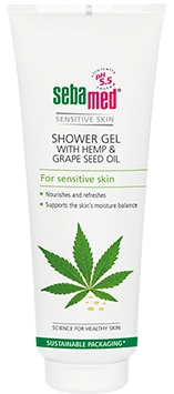 Sebamed Shower Gel With Hemp & Grape Seed Oil