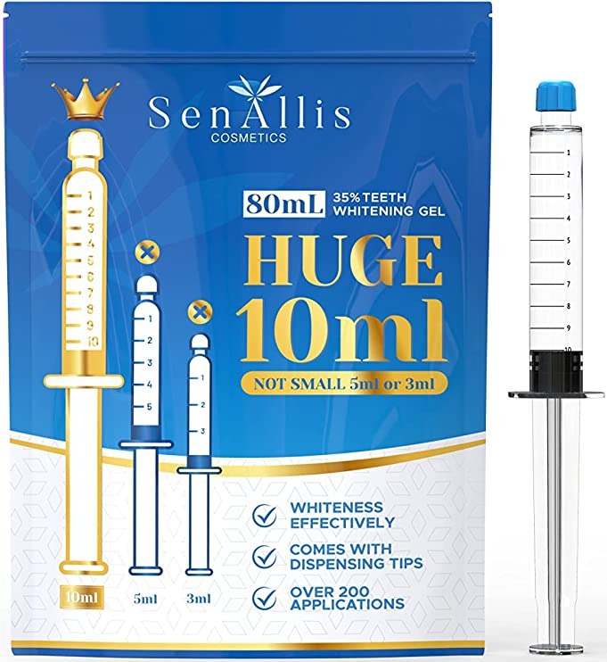 Senallis Cosmetics Teeth Whitening Gel