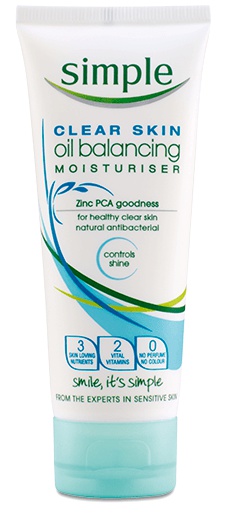 Simple Clear Skin Oil Balancing Moisturiser