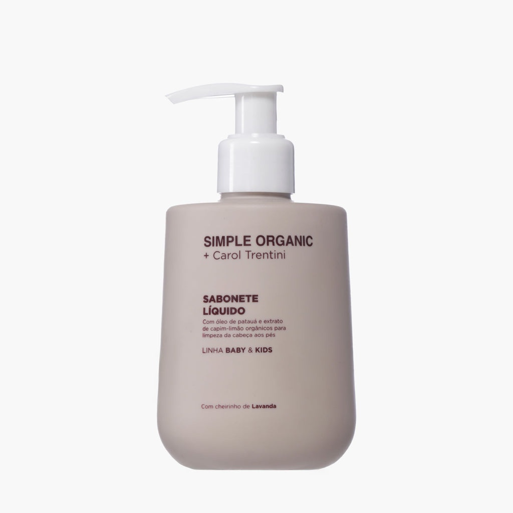 Simple Organic Sabonete Líquido Baby & Kids