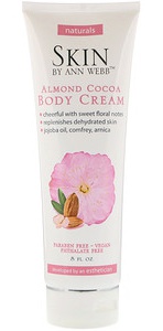 Skin By Ann Webb Body Cream, Almond Cocoa