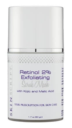 Skin Script Retinol 2% Exfoliating Scrub/Mask