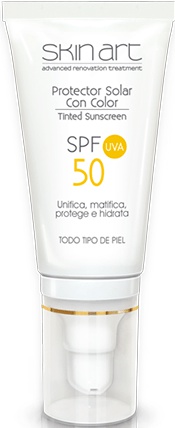 Skinart Protector Solar Con Color SPF50