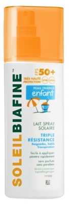 SoleilBiafine Sun Spray Milk Spf 50+ Child
