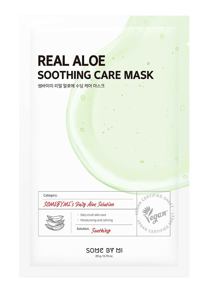Some By Mi Real Aloe Soothing Care Mask