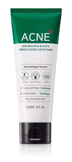 Somebymi AHA,BHA,PHA 30 Days Miracle Acne Clear Foam