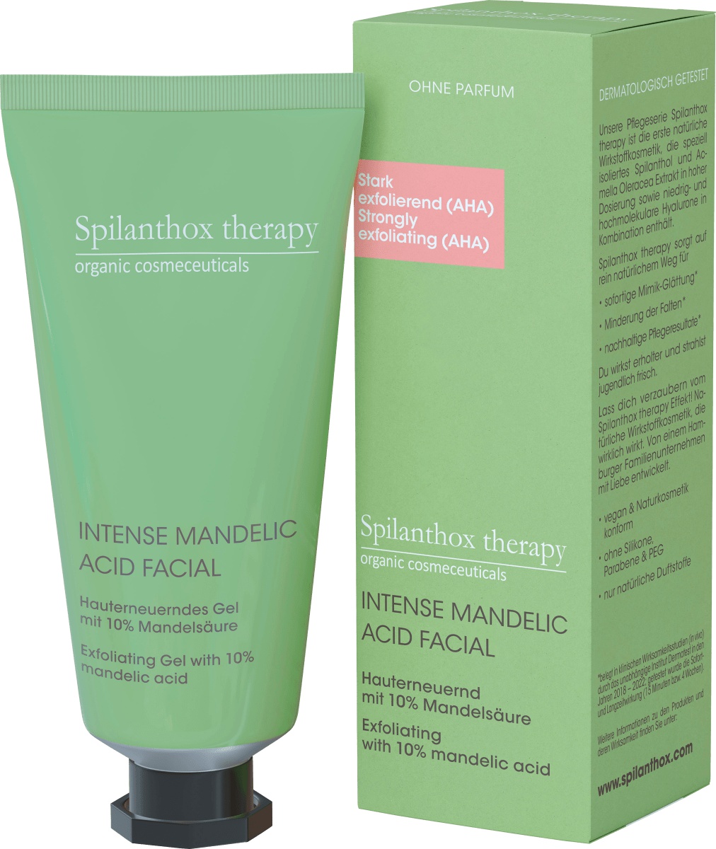Spilanthox Therapy Intensive Mandelsäure Gesichtsbehandlung