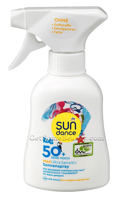 Sun dance Sun Spray Kids Sensitive, SPF 50