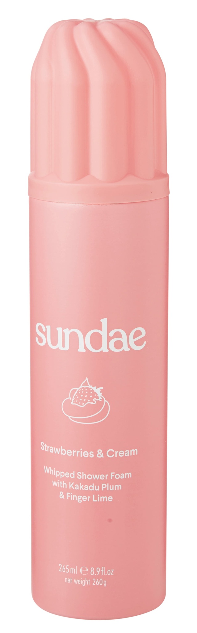 Sundae Body Strawberries & Cream Shower Foam
