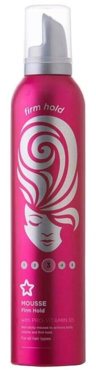Superdrug Hair Mousse Firm Hold