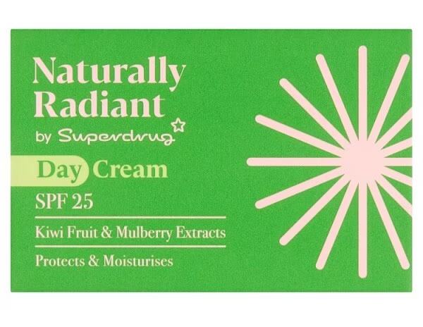 Superdrug Naturally Radiant Day Cream SPF25