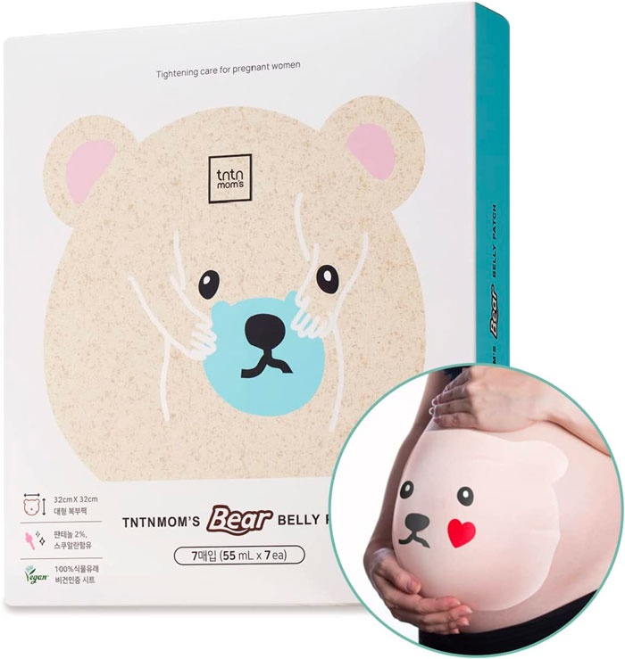 TNTN Moms Bear Belly Patch