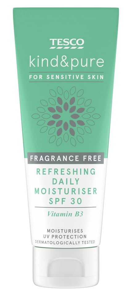 Tesco Pure & kind Fragrance Free SPF30 Moisturiser