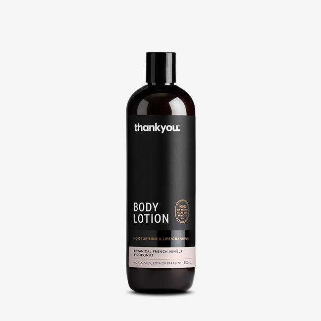Thankyou Botanical French Vanilla & Coconut Body Lotion