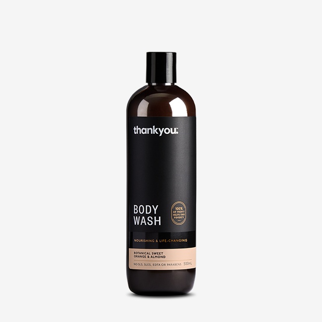 Thankyou Botanical Sweet Orange & Almond Body Wash