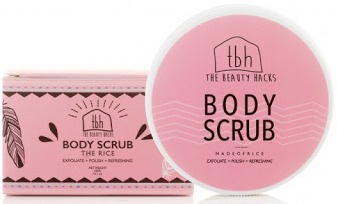 The Beauty Hacks Body Scrub Rice