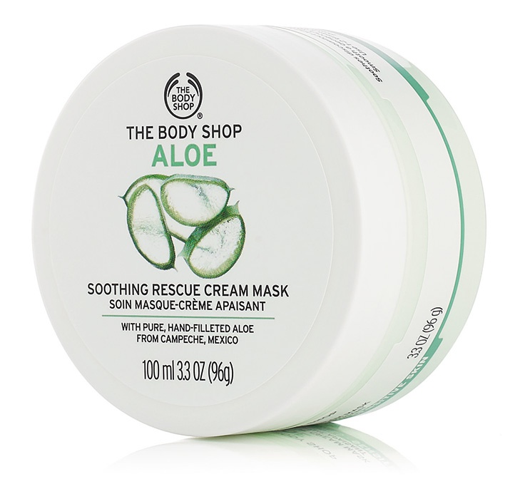 The Body Shop Aloe Soothing Rescue Cream Mask