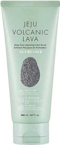 The Face Shop Jeju Volcanic Lava Scrub Foam