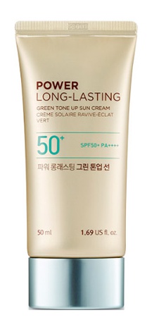 The Face Shop Power Long-Lasting Green Tone Up Sun Cream