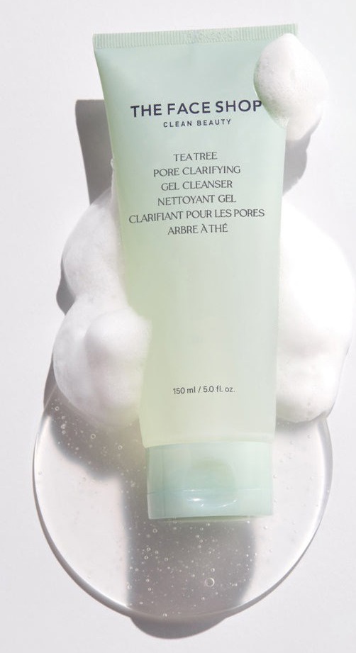 The Face Shop Tea Tree Pore Clarifying Gel Cleanser